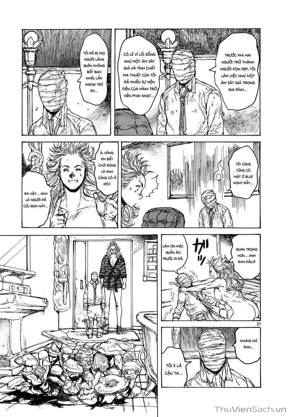 Truyện Tranh Kẻ Mất Trí Và Thế Giới Ma Thuật - Dorohedoro trang 5