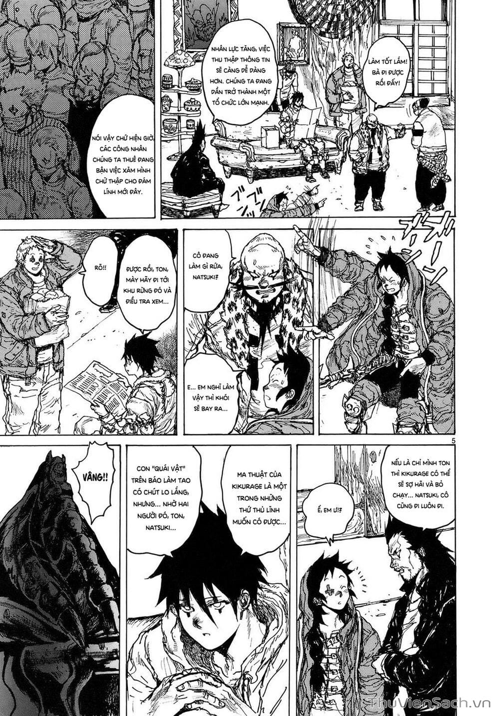 Truyện Tranh Kẻ Mất Trí Và Thế Giới Ma Thuật - Dorohedoro trang 5