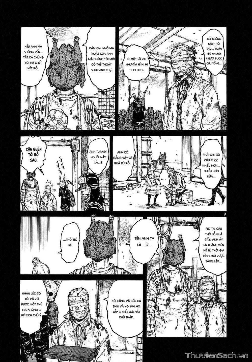 Truyện Tranh Kẻ Mất Trí Và Thế Giới Ma Thuật - Dorohedoro trang 5