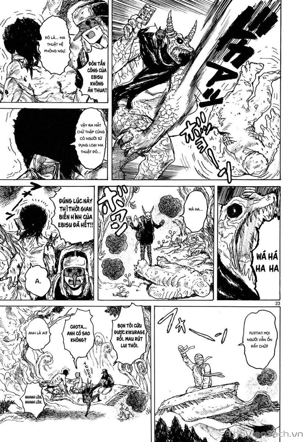 Truyện Tranh Kẻ Mất Trí Và Thế Giới Ma Thuật - Dorohedoro trang 5