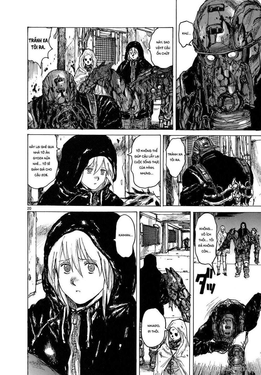 Truyện Tranh Kẻ Mất Trí Và Thế Giới Ma Thuật - Dorohedoro trang 5