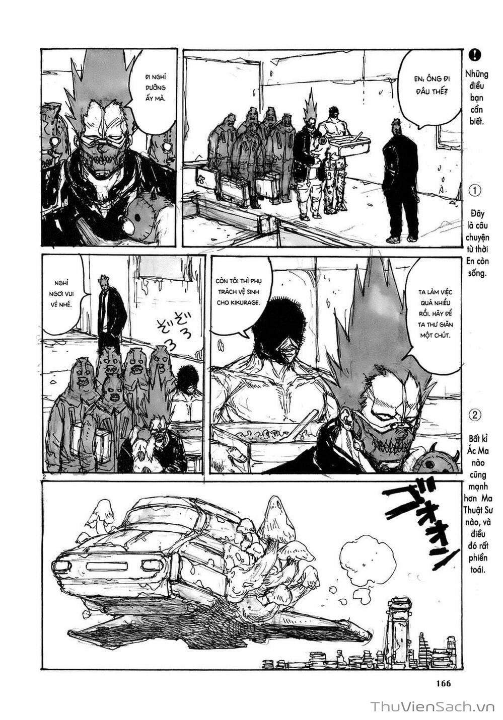 Truyện Tranh Kẻ Mất Trí Và Thế Giới Ma Thuật - Dorohedoro trang 5
