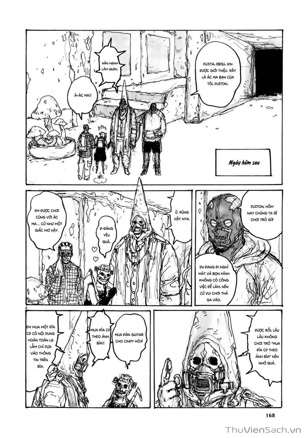 Truyện Tranh Kẻ Mất Trí Và Thế Giới Ma Thuật - Dorohedoro trang 5