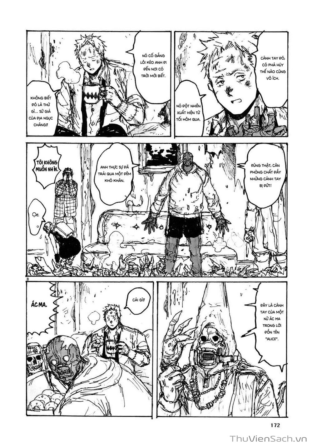 Truyện Tranh Kẻ Mất Trí Và Thế Giới Ma Thuật - Dorohedoro trang 5