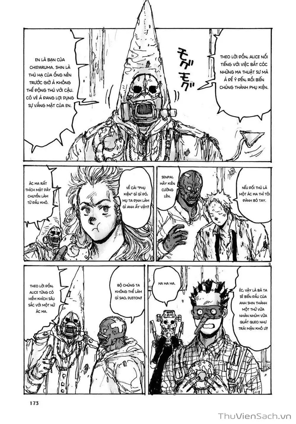 Truyện Tranh Kẻ Mất Trí Và Thế Giới Ma Thuật - Dorohedoro trang 5