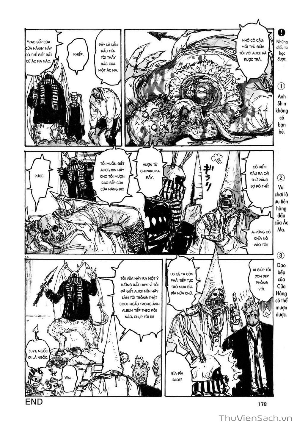 Truyện Tranh Kẻ Mất Trí Và Thế Giới Ma Thuật - Dorohedoro trang 5