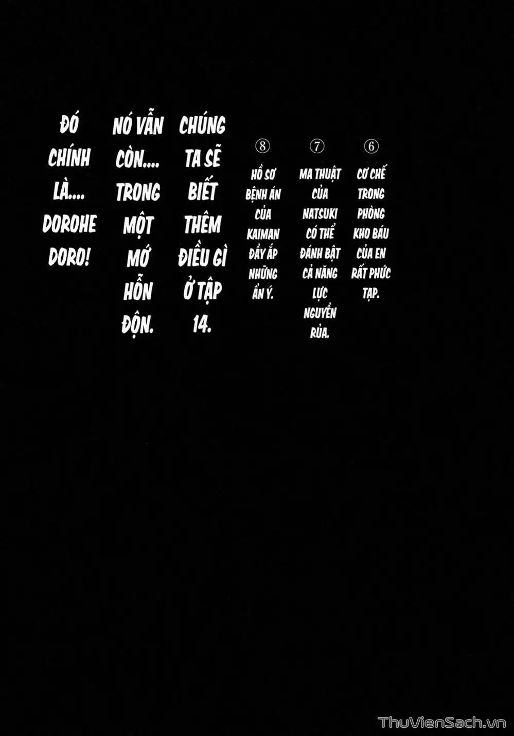 Truyện Tranh Kẻ Mất Trí Và Thế Giới Ma Thuật - Dorohedoro trang 5
