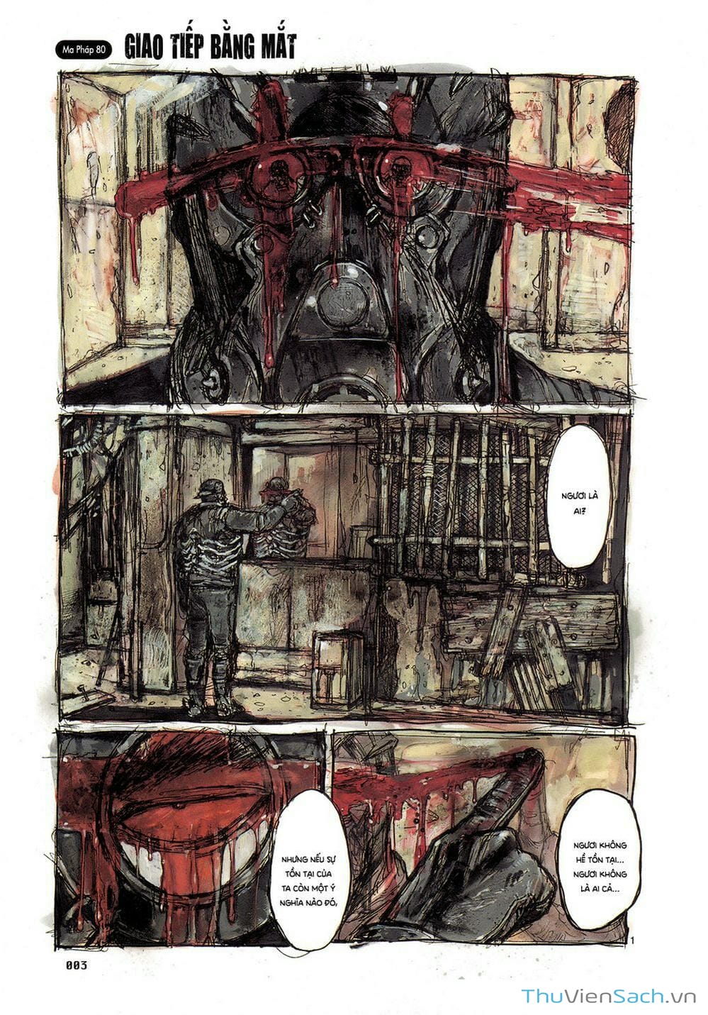 Truyện Tranh Kẻ Mất Trí Và Thế Giới Ma Thuật - Dorohedoro trang 5