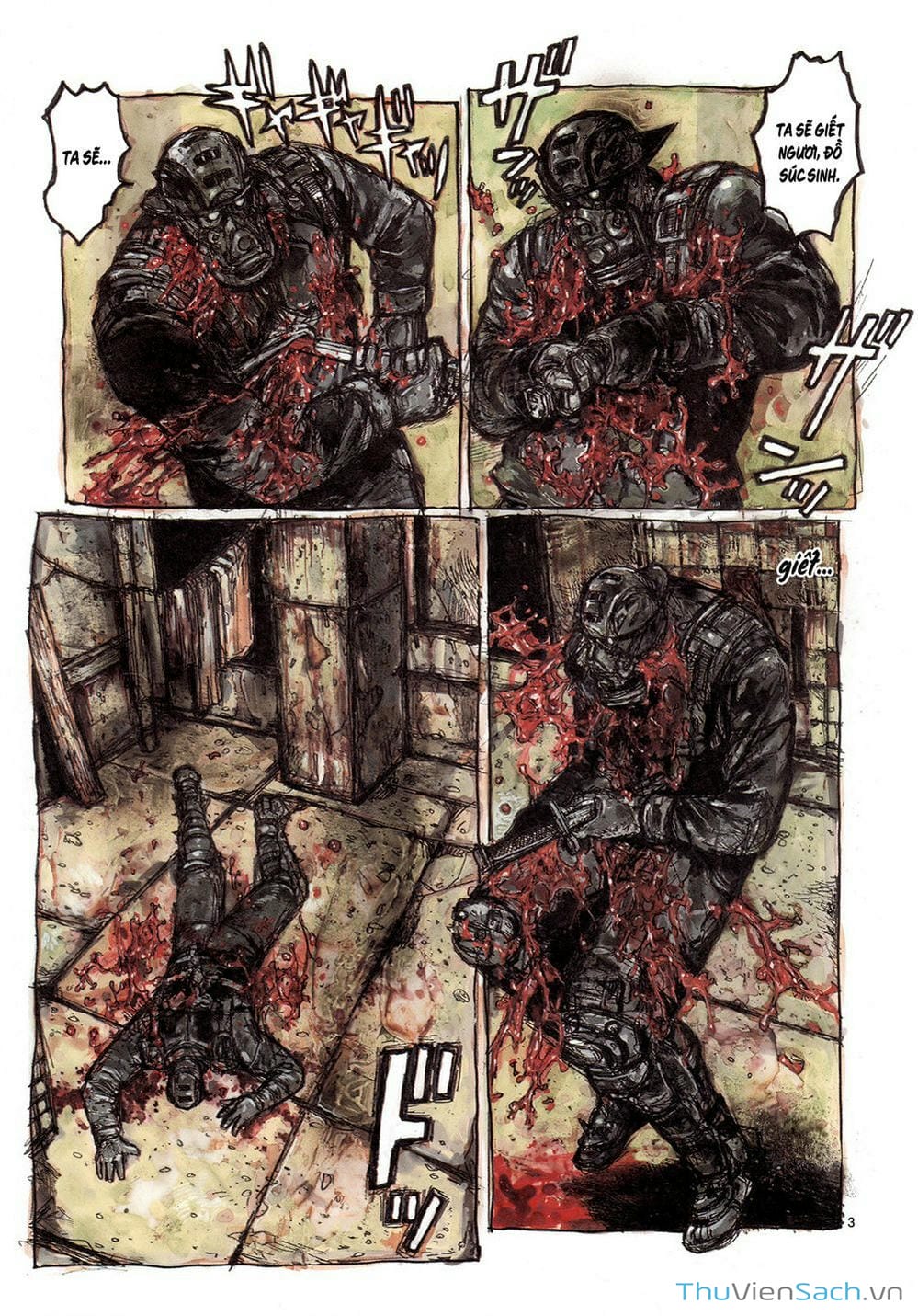 Truyện Tranh Kẻ Mất Trí Và Thế Giới Ma Thuật - Dorohedoro trang 5