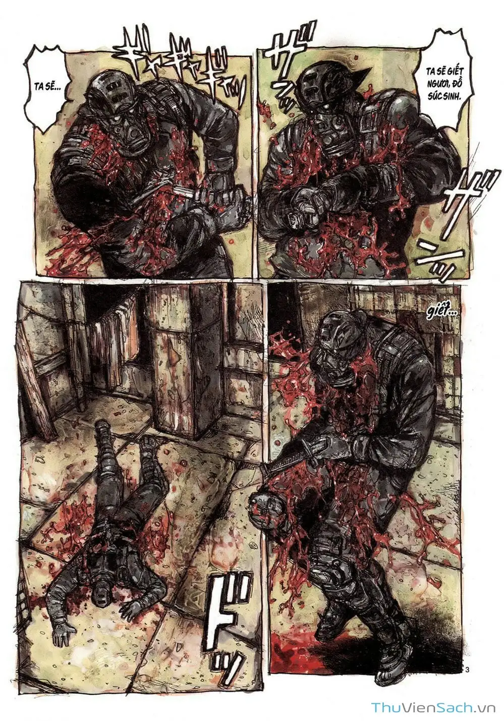 Truyện Tranh Kẻ Mất Trí Và Thế Giới Ma Thuật - Dorohedoro trang 5