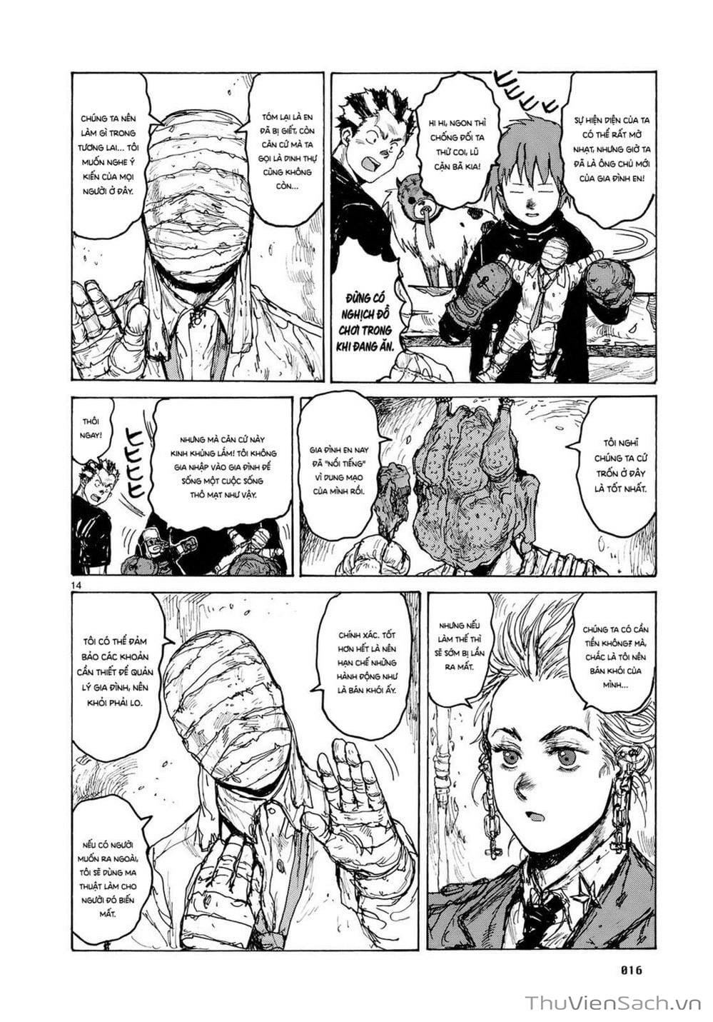 Truyện Tranh Kẻ Mất Trí Và Thế Giới Ma Thuật - Dorohedoro trang 5