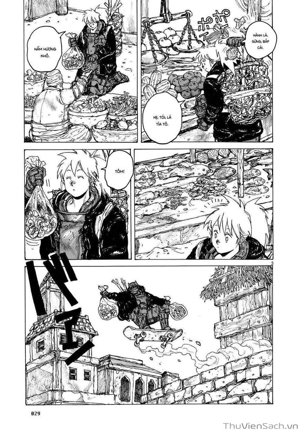 Truyện Tranh Kẻ Mất Trí Và Thế Giới Ma Thuật - Dorohedoro trang 5