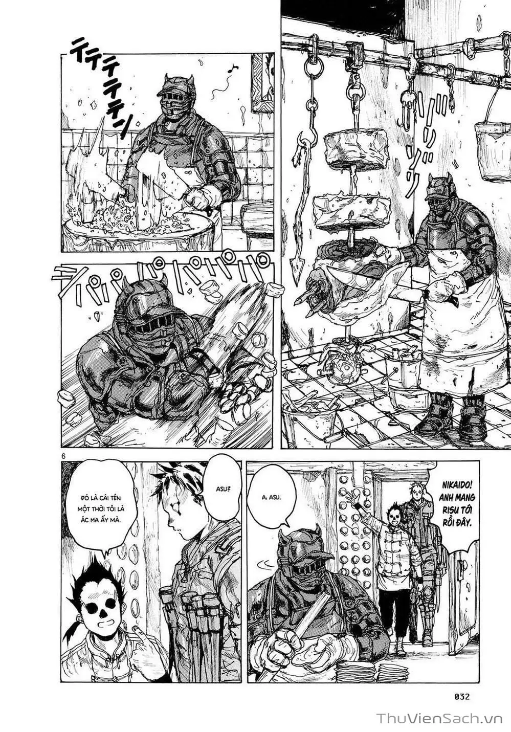 Truyện Tranh Kẻ Mất Trí Và Thế Giới Ma Thuật - Dorohedoro trang 5