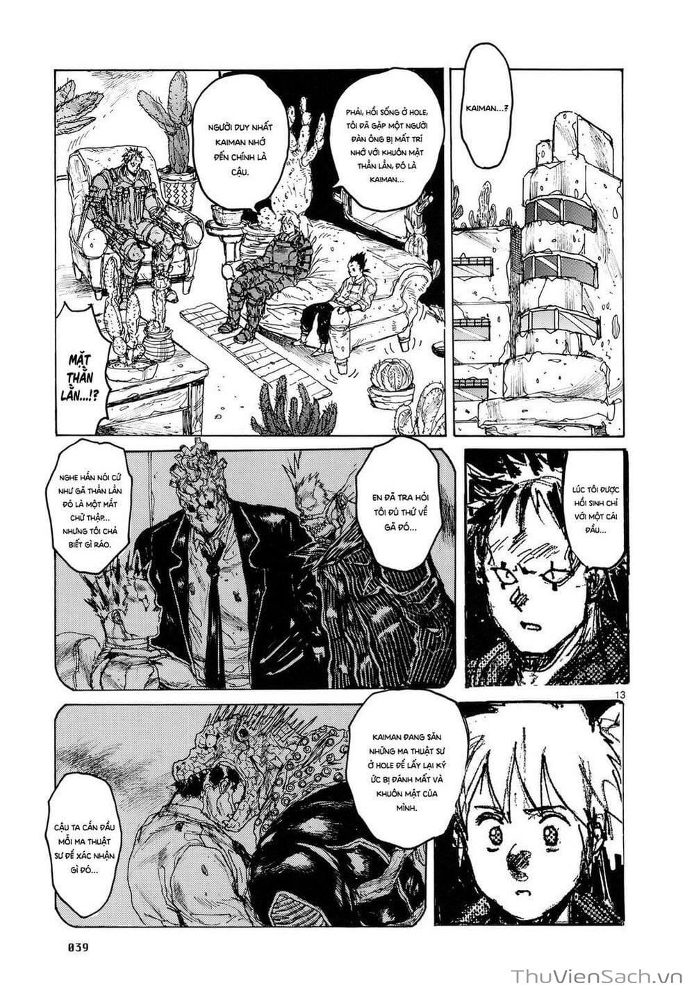 Truyện Tranh Kẻ Mất Trí Và Thế Giới Ma Thuật - Dorohedoro trang 5