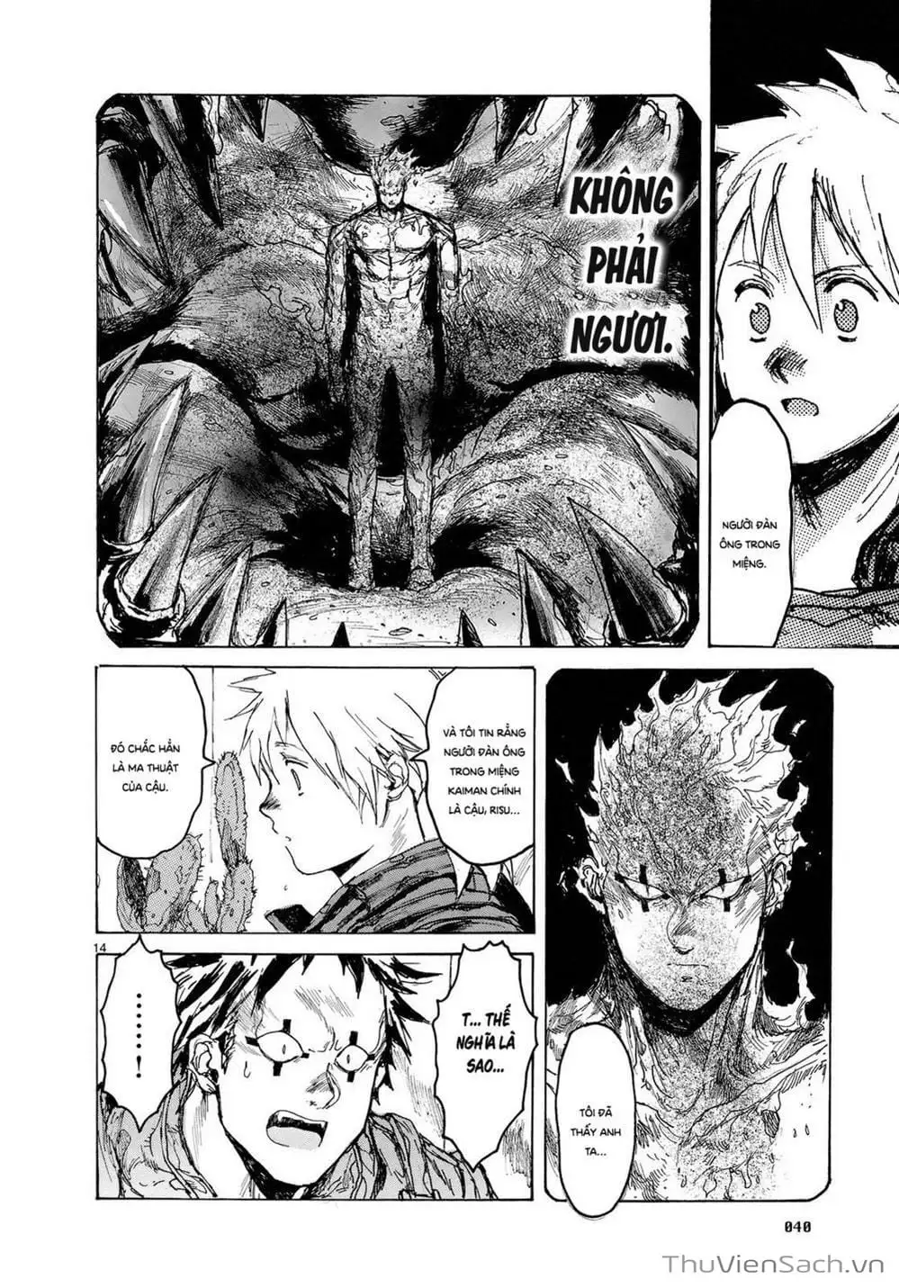 Truyện Tranh Kẻ Mất Trí Và Thế Giới Ma Thuật - Dorohedoro trang 5