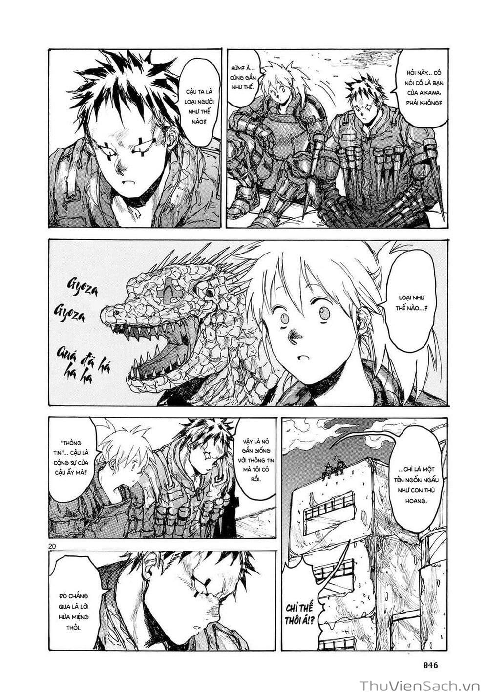 Truyện Tranh Kẻ Mất Trí Và Thế Giới Ma Thuật - Dorohedoro trang 5