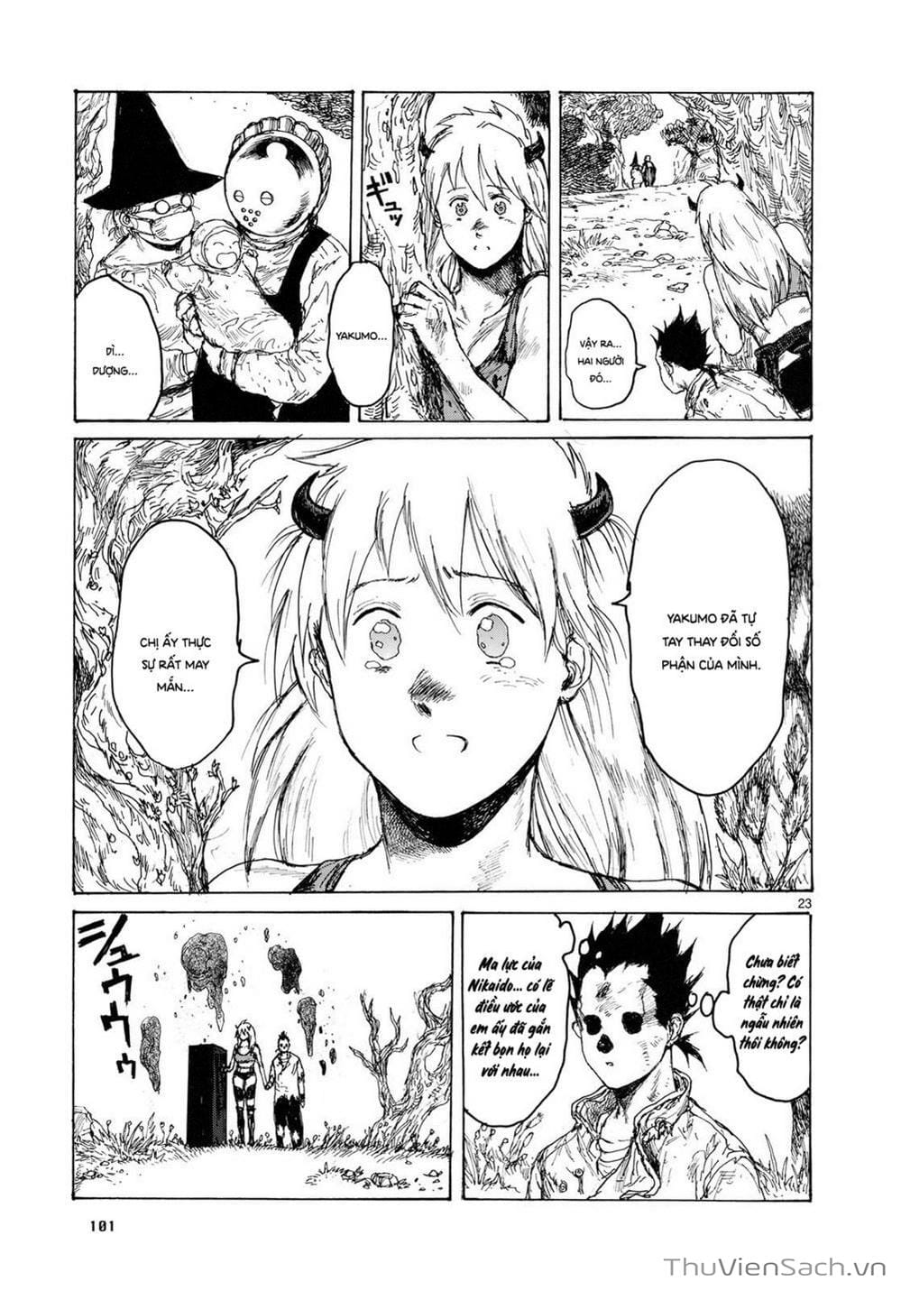 Truyện Tranh Kẻ Mất Trí Và Thế Giới Ma Thuật - Dorohedoro trang 5