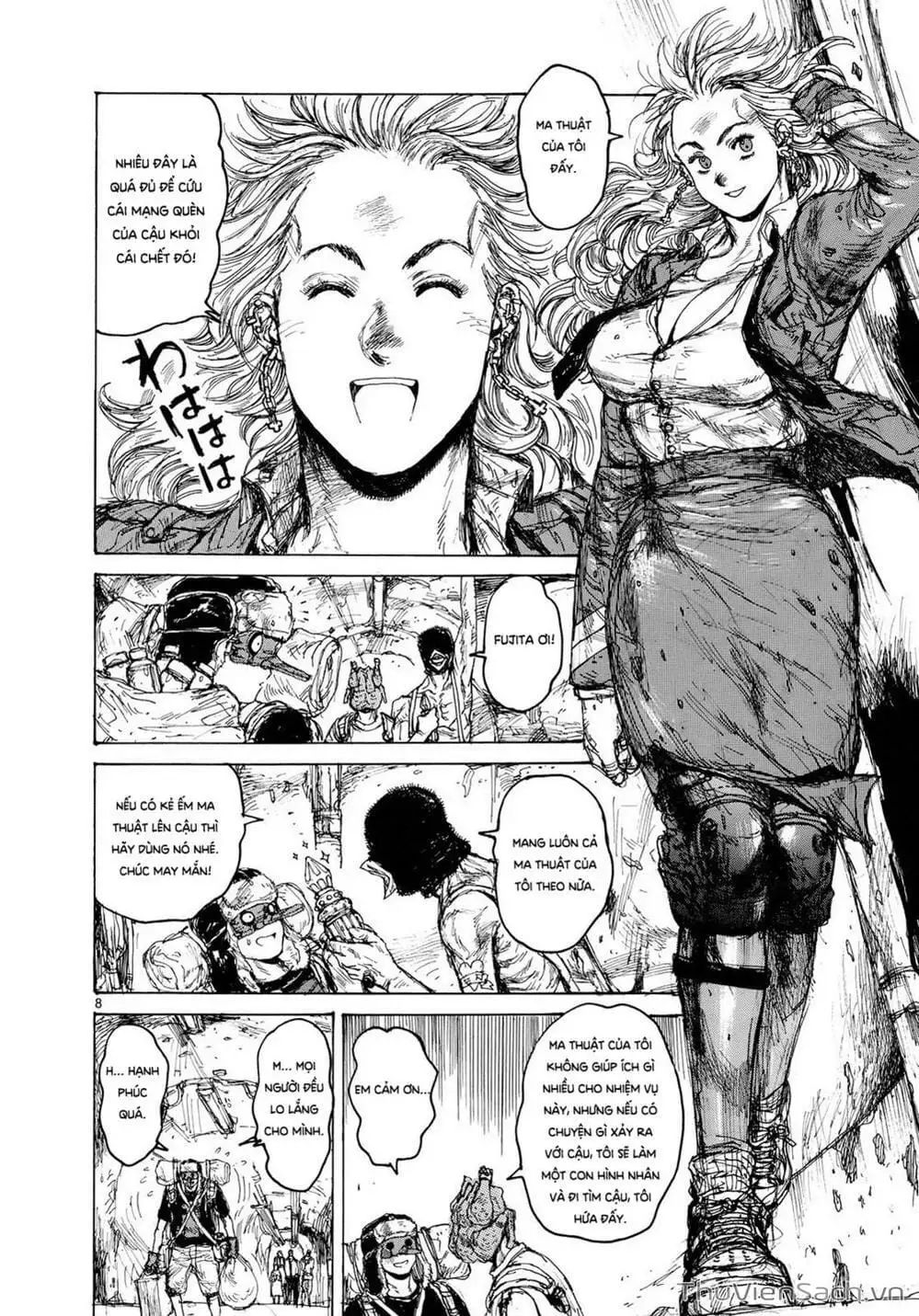 Truyện Tranh Kẻ Mất Trí Và Thế Giới Ma Thuật - Dorohedoro trang 5