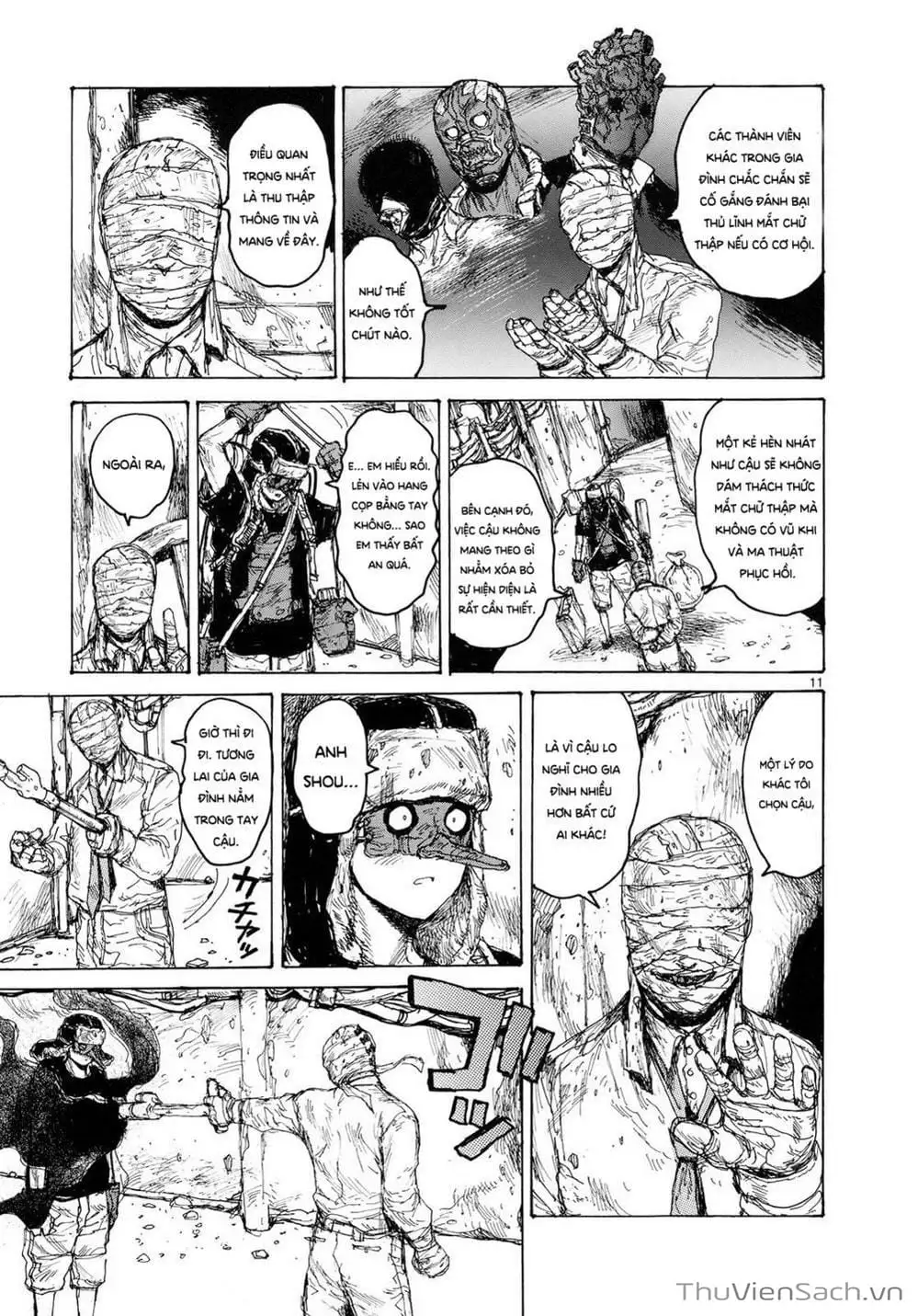 Truyện Tranh Kẻ Mất Trí Và Thế Giới Ma Thuật - Dorohedoro trang 5