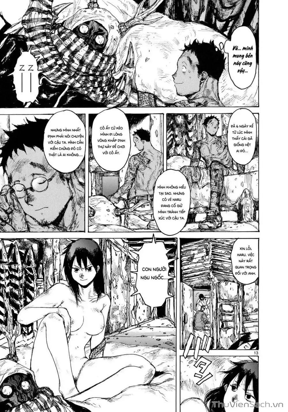 Truyện Tranh Kẻ Mất Trí Và Thế Giới Ma Thuật - Dorohedoro trang 5