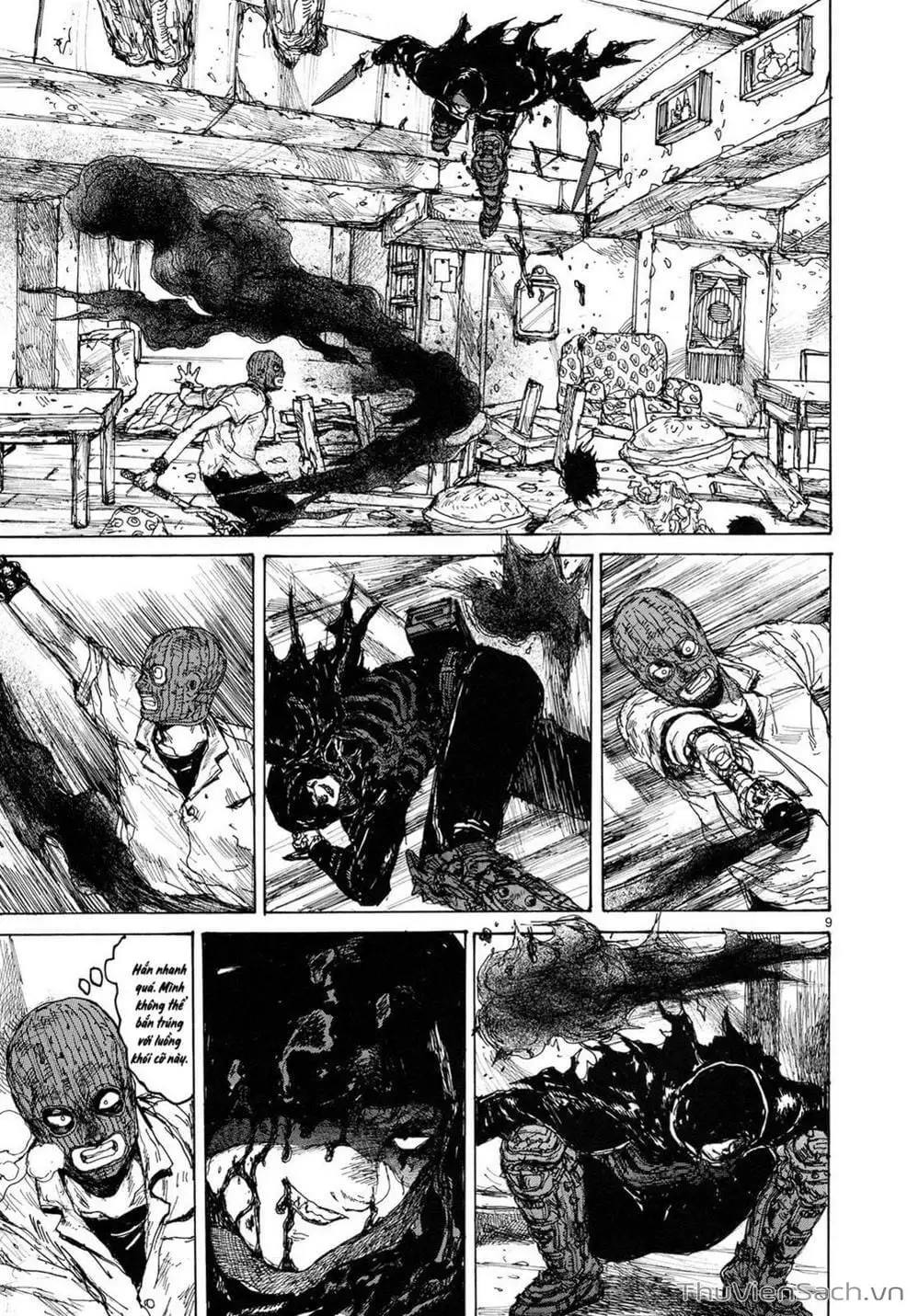 Truyện Tranh Kẻ Mất Trí Và Thế Giới Ma Thuật - Dorohedoro trang 5