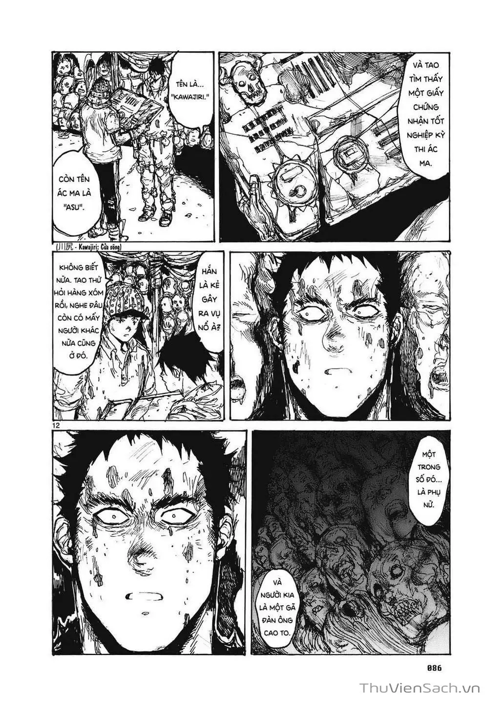 Truyện Tranh Kẻ Mất Trí Và Thế Giới Ma Thuật - Dorohedoro trang 5