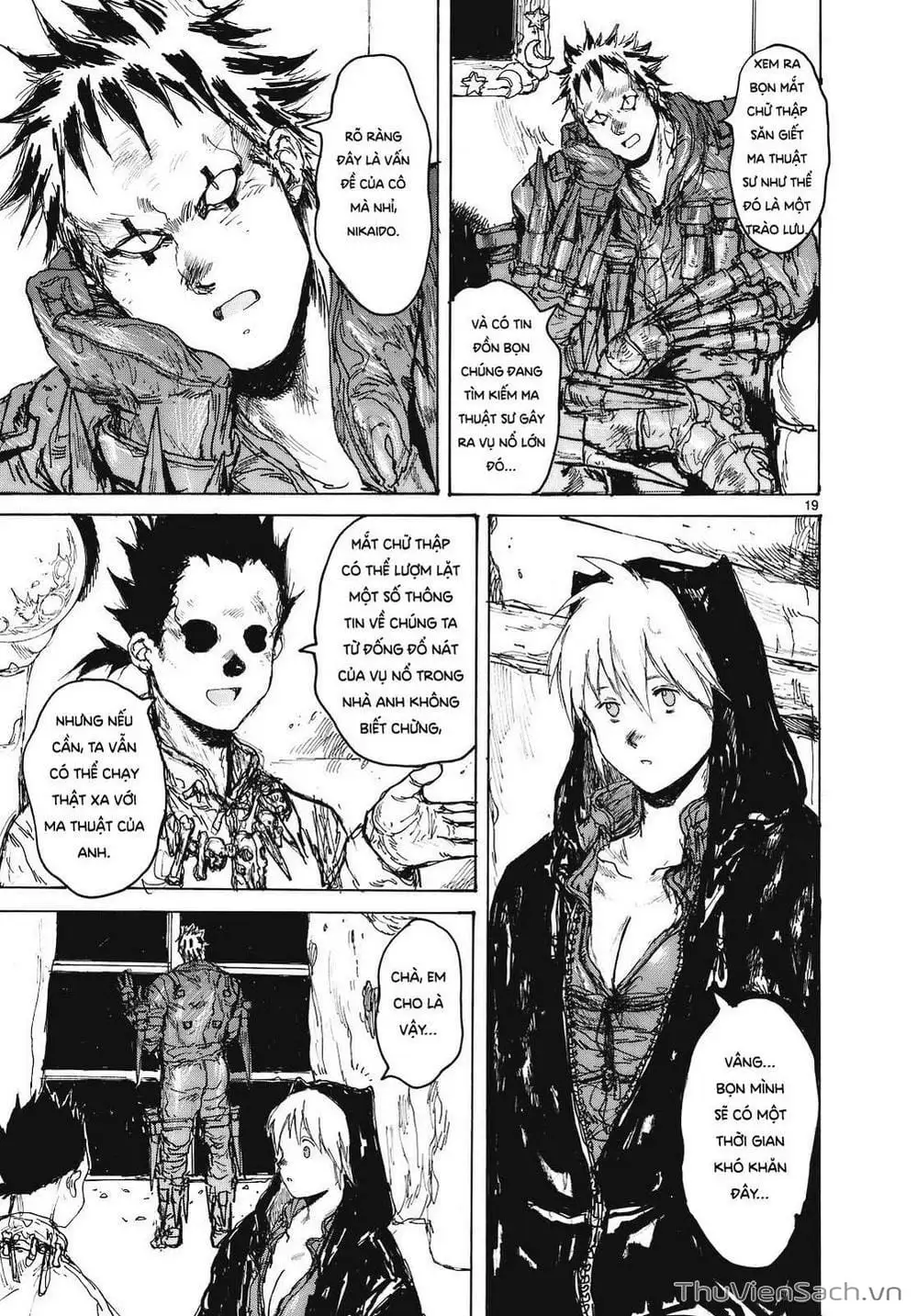 Truyện Tranh Kẻ Mất Trí Và Thế Giới Ma Thuật - Dorohedoro trang 5