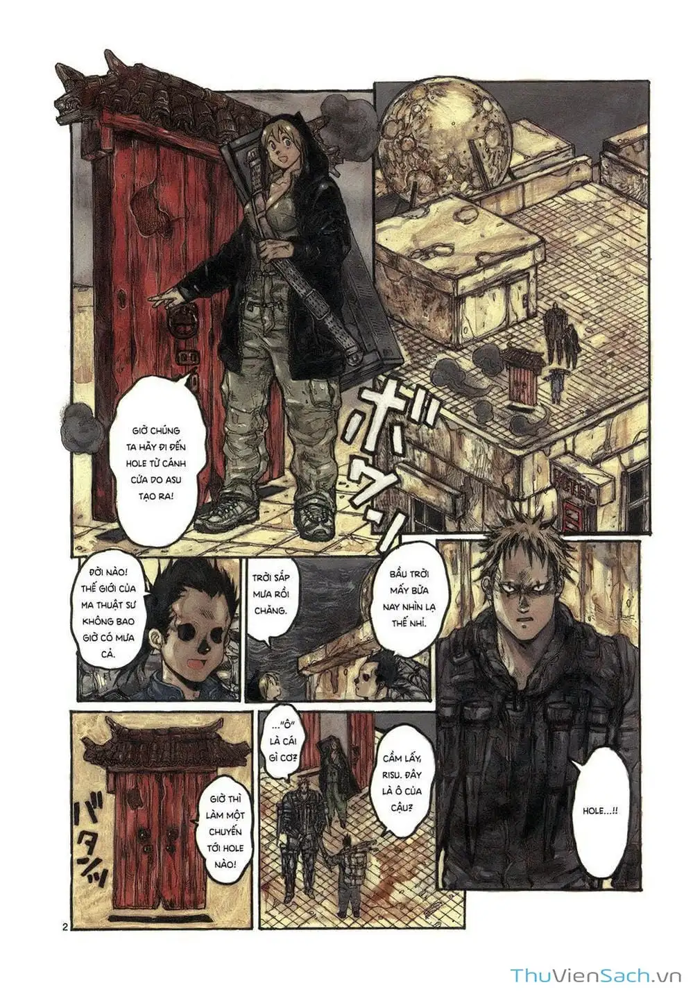 Truyện Tranh Kẻ Mất Trí Và Thế Giới Ma Thuật - Dorohedoro trang 5