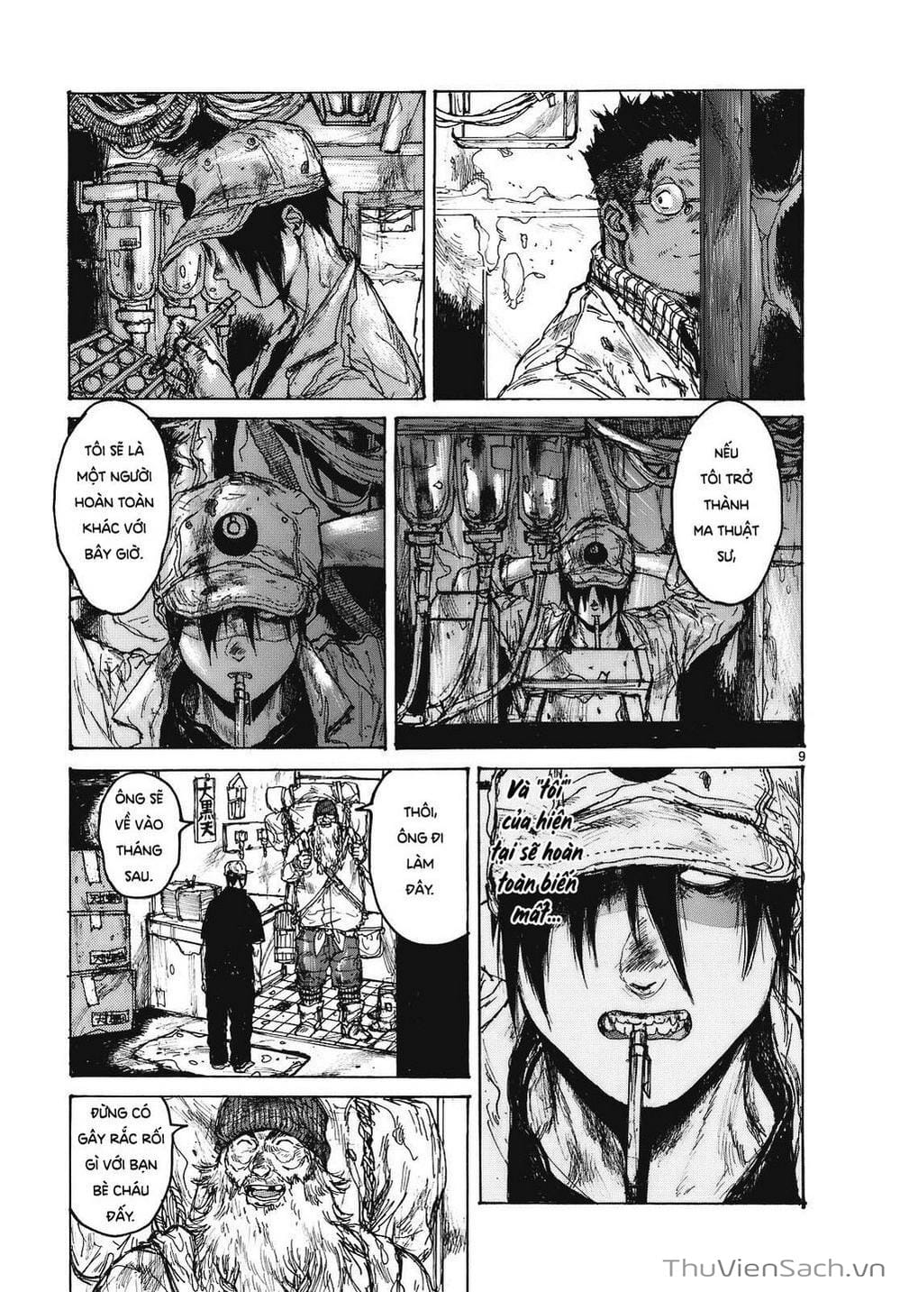 Truyện Tranh Kẻ Mất Trí Và Thế Giới Ma Thuật - Dorohedoro trang 5