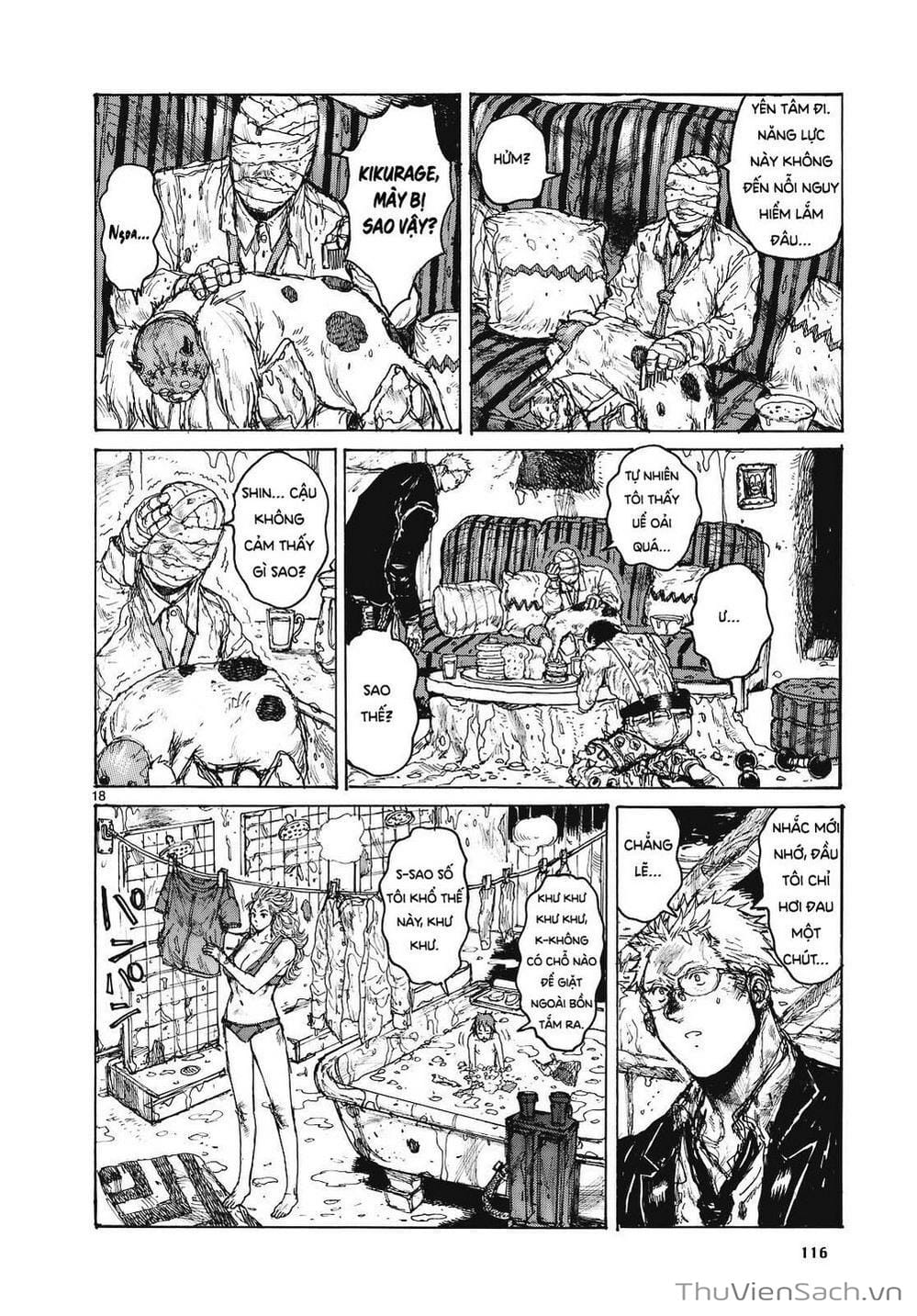 Truyện Tranh Kẻ Mất Trí Và Thế Giới Ma Thuật - Dorohedoro trang 5