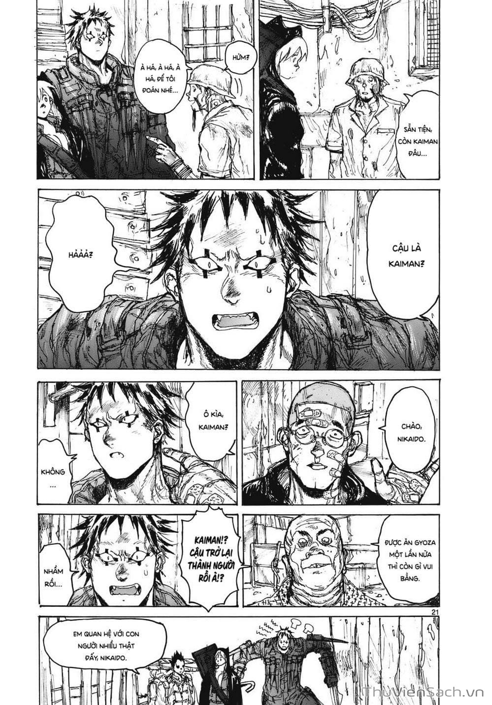Truyện Tranh Kẻ Mất Trí Và Thế Giới Ma Thuật - Dorohedoro trang 5