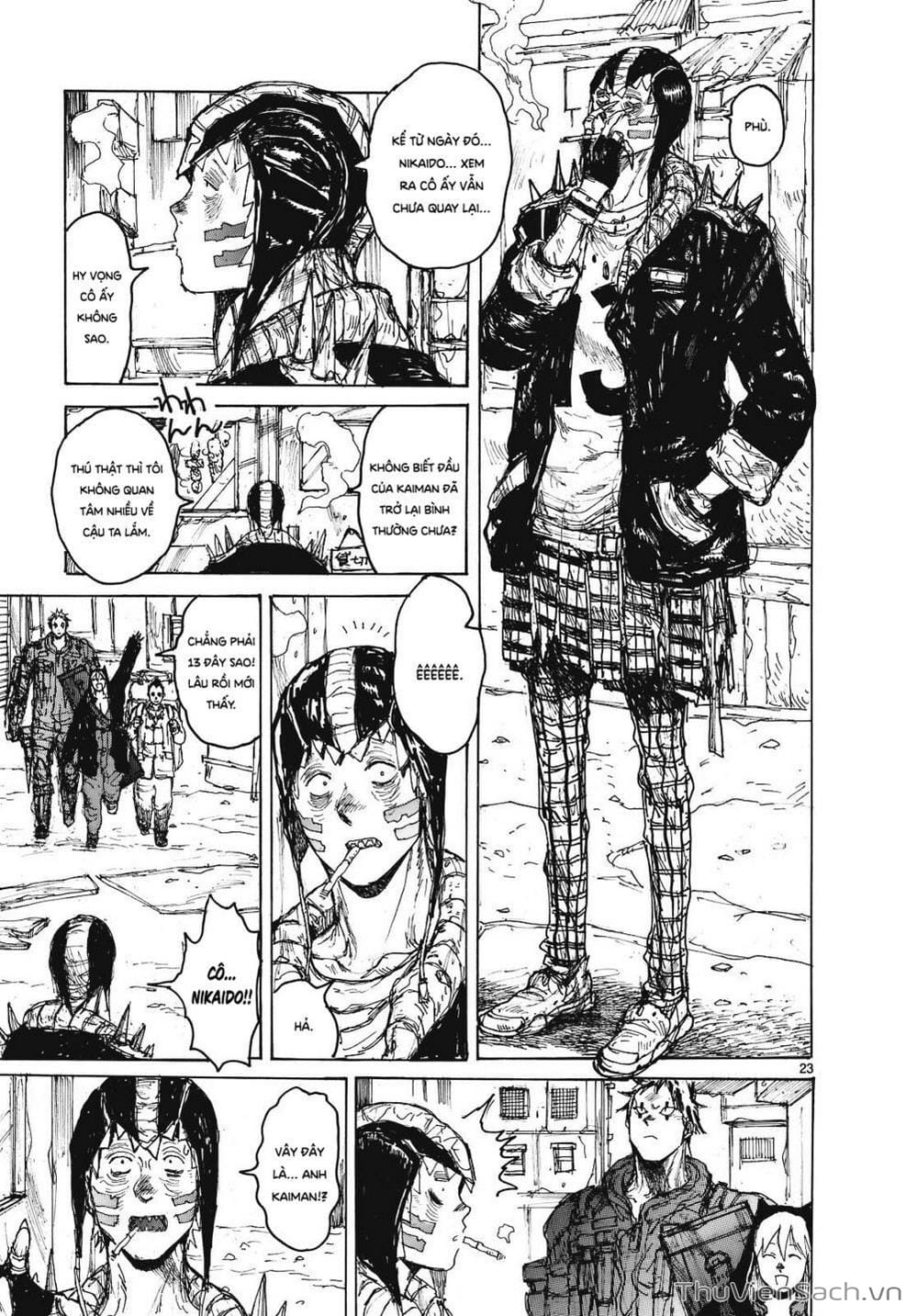 Truyện Tranh Kẻ Mất Trí Và Thế Giới Ma Thuật - Dorohedoro trang 5