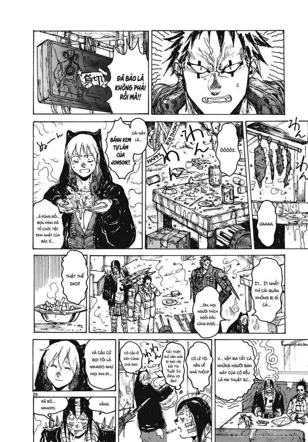 Truyện Tranh Kẻ Mất Trí Và Thế Giới Ma Thuật - Dorohedoro trang 5