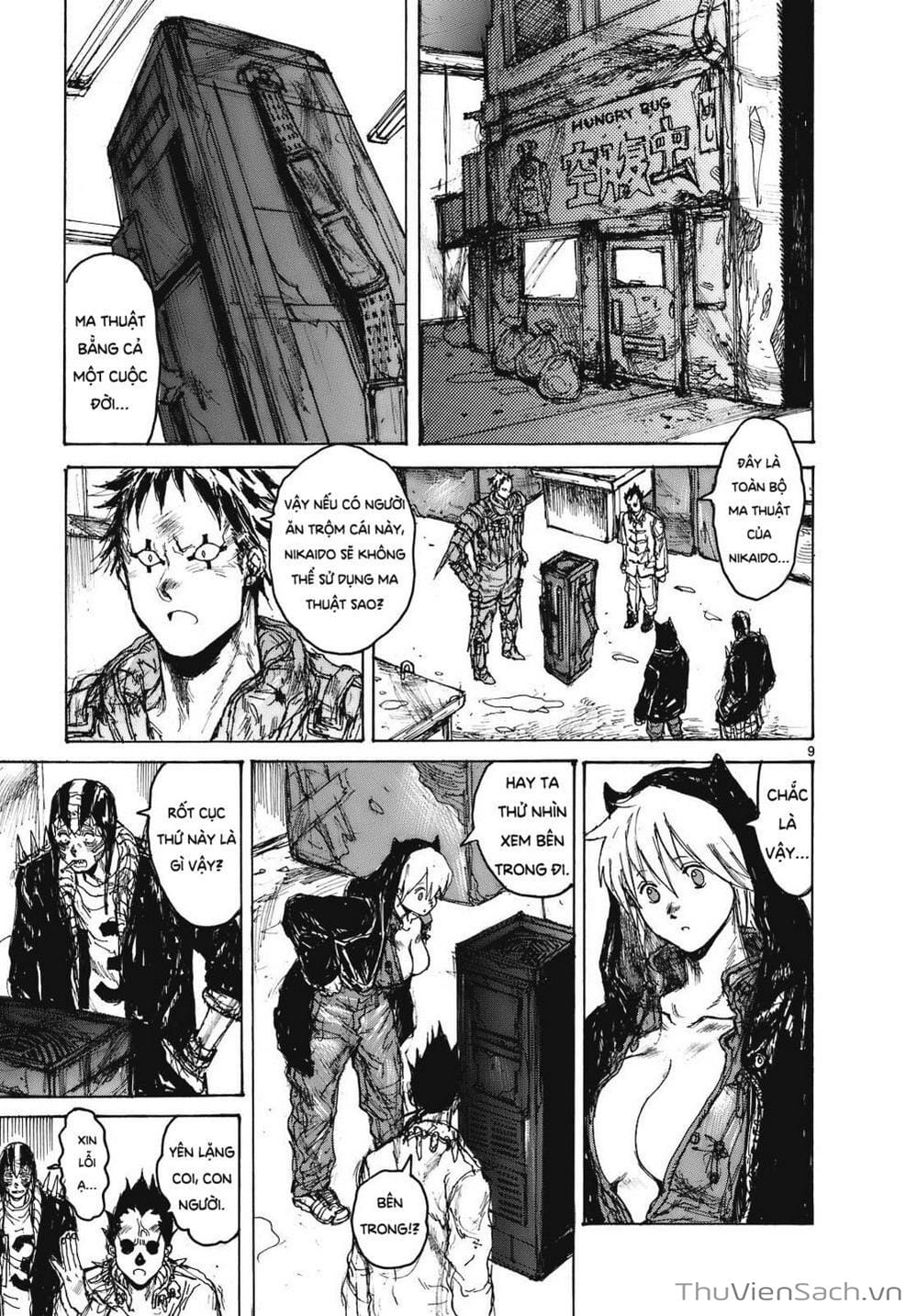 Truyện Tranh Kẻ Mất Trí Và Thế Giới Ma Thuật - Dorohedoro trang 5