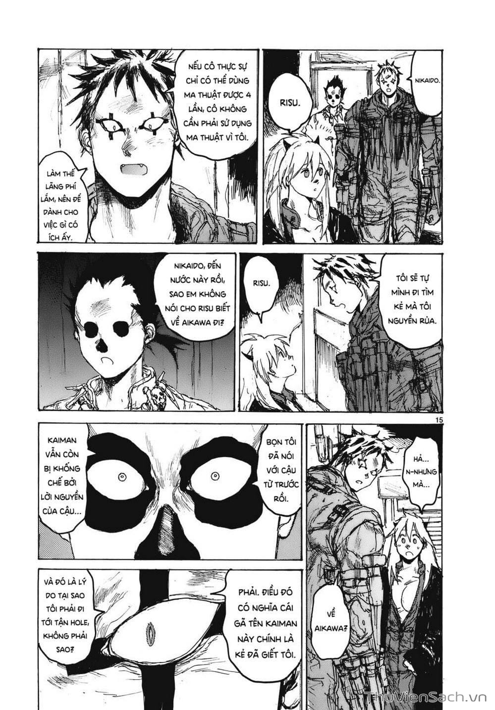 Truyện Tranh Kẻ Mất Trí Và Thế Giới Ma Thuật - Dorohedoro trang 5