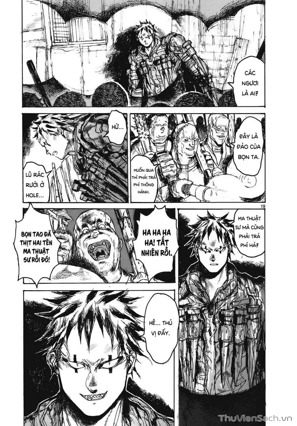 Truyện Tranh Kẻ Mất Trí Và Thế Giới Ma Thuật - Dorohedoro trang 5