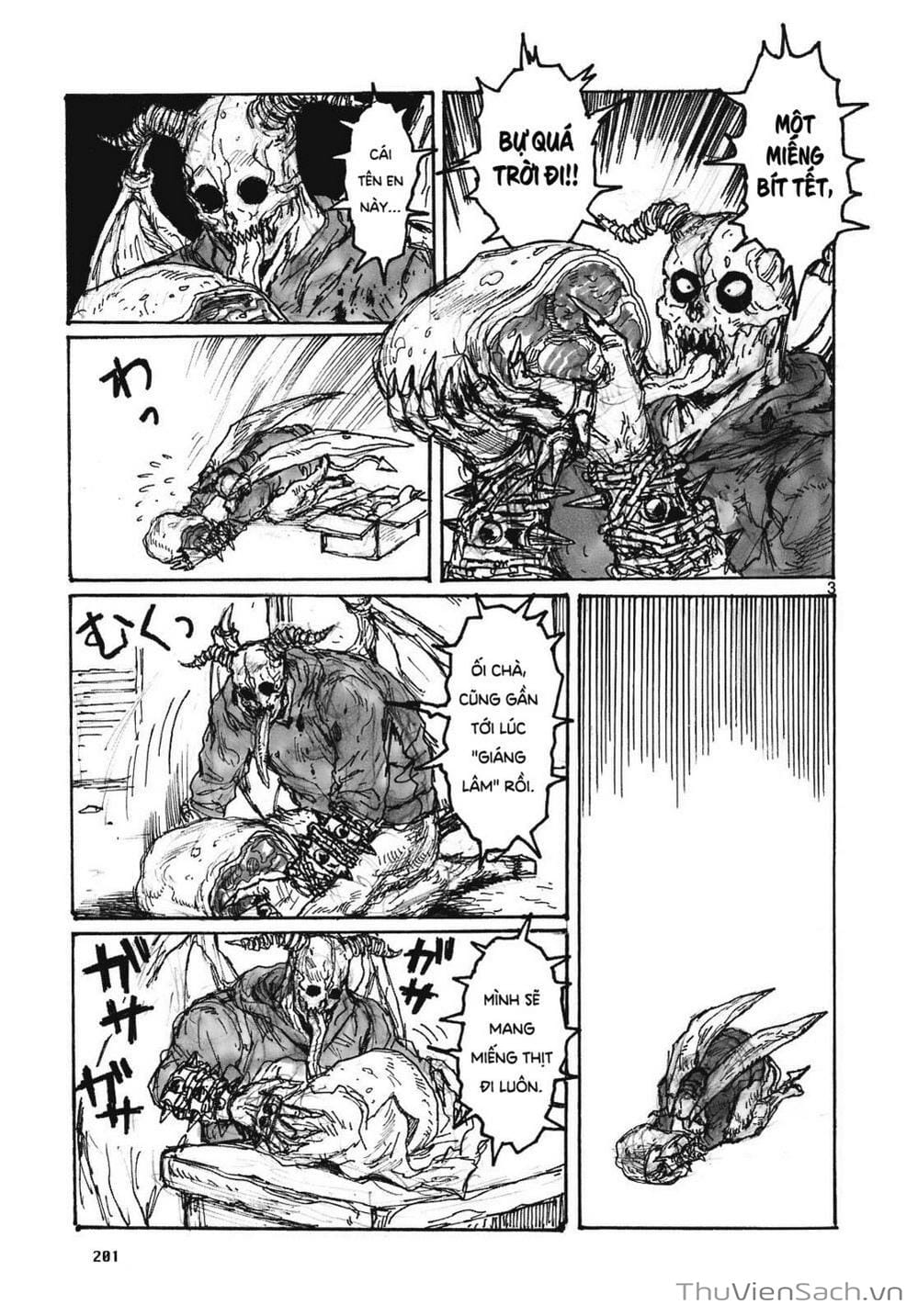 Truyện Tranh Kẻ Mất Trí Và Thế Giới Ma Thuật - Dorohedoro trang 5