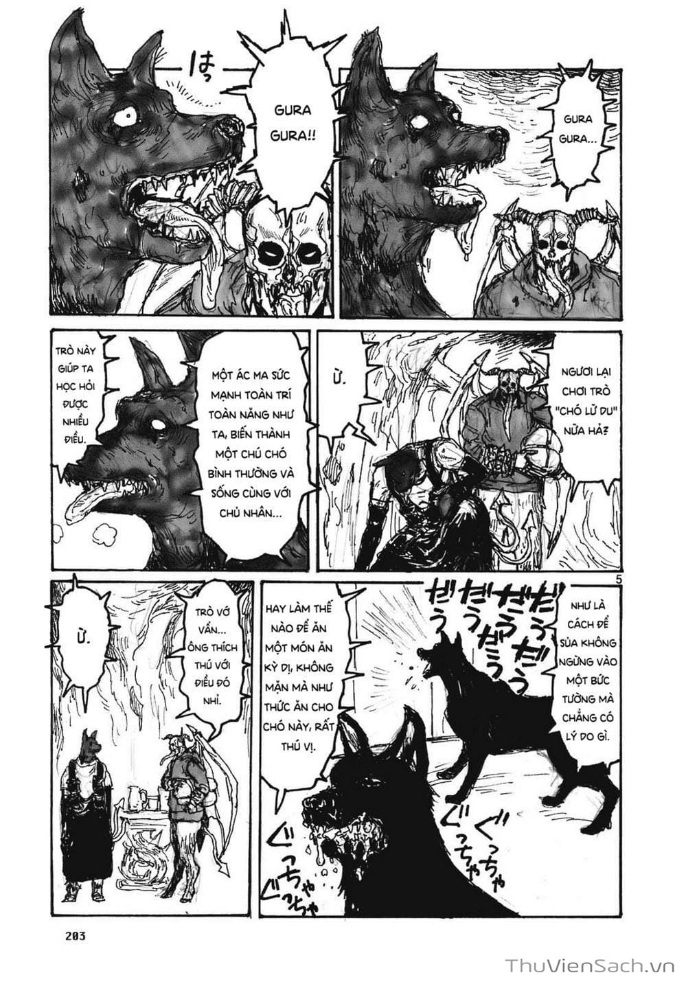 Truyện Tranh Kẻ Mất Trí Và Thế Giới Ma Thuật - Dorohedoro trang 5
