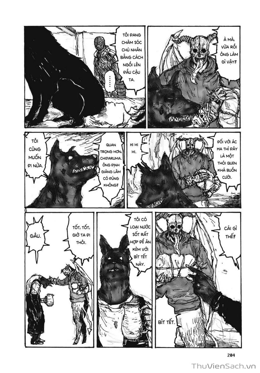 Truyện Tranh Kẻ Mất Trí Và Thế Giới Ma Thuật - Dorohedoro trang 5