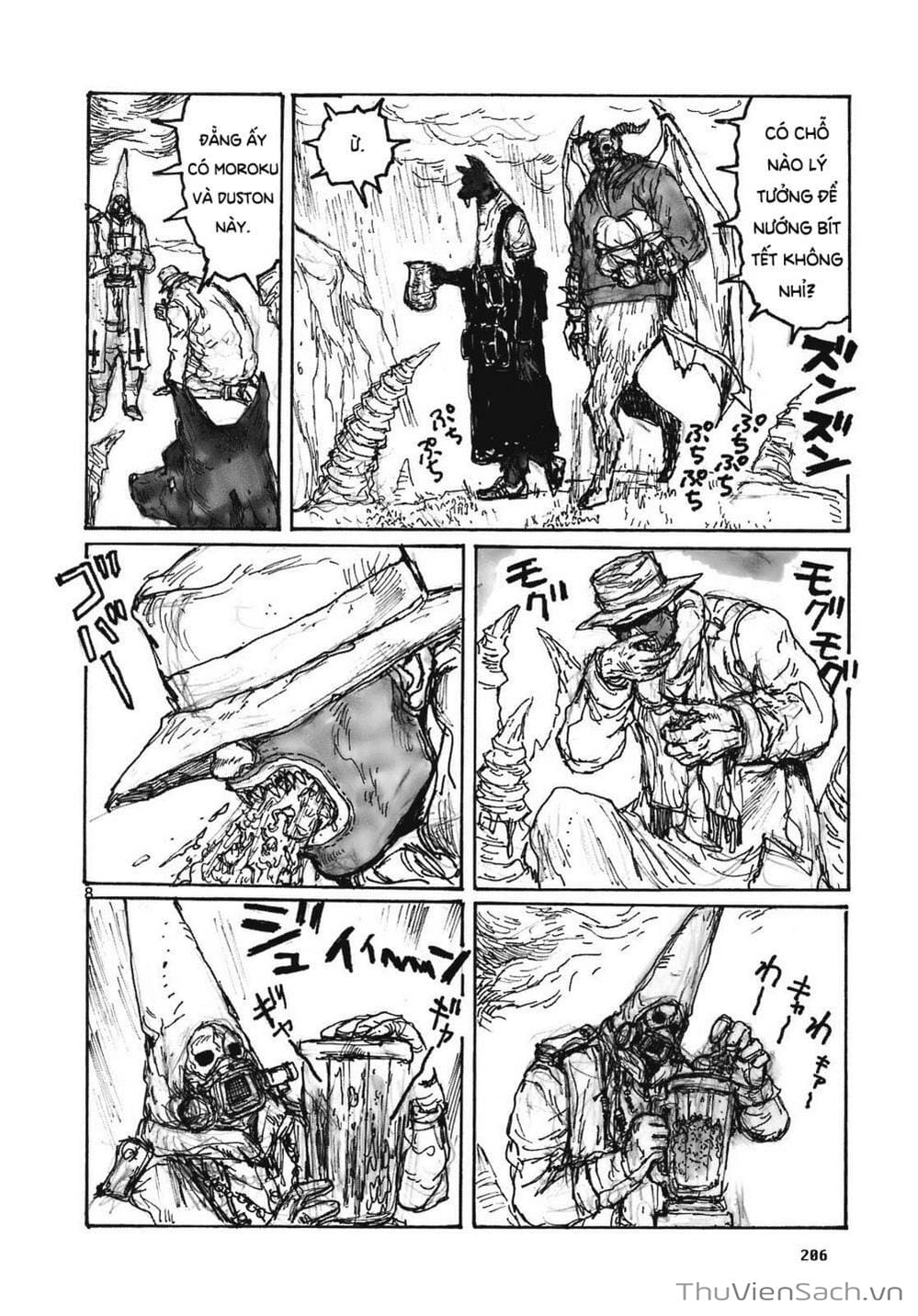 Truyện Tranh Kẻ Mất Trí Và Thế Giới Ma Thuật - Dorohedoro trang 5