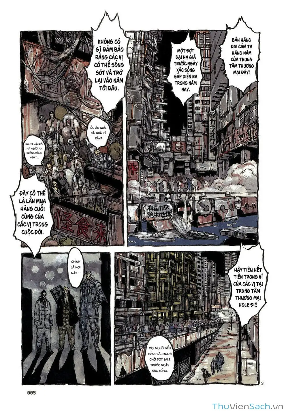 Truyện Tranh Kẻ Mất Trí Và Thế Giới Ma Thuật - Dorohedoro trang 5