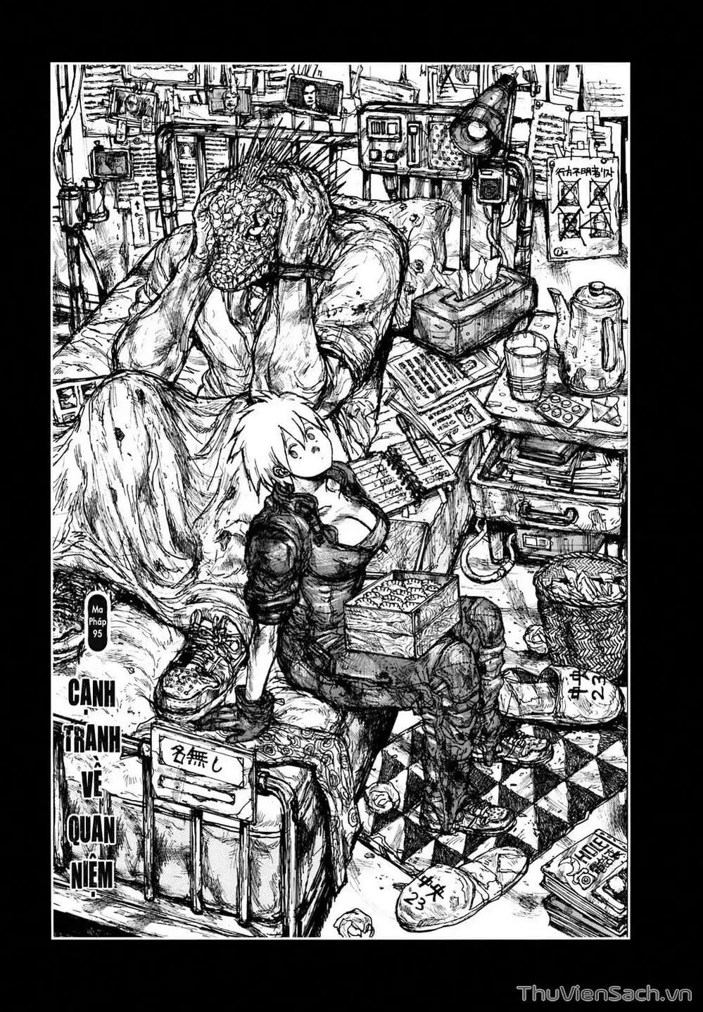 Truyện Tranh Kẻ Mất Trí Và Thế Giới Ma Thuật - Dorohedoro trang 5