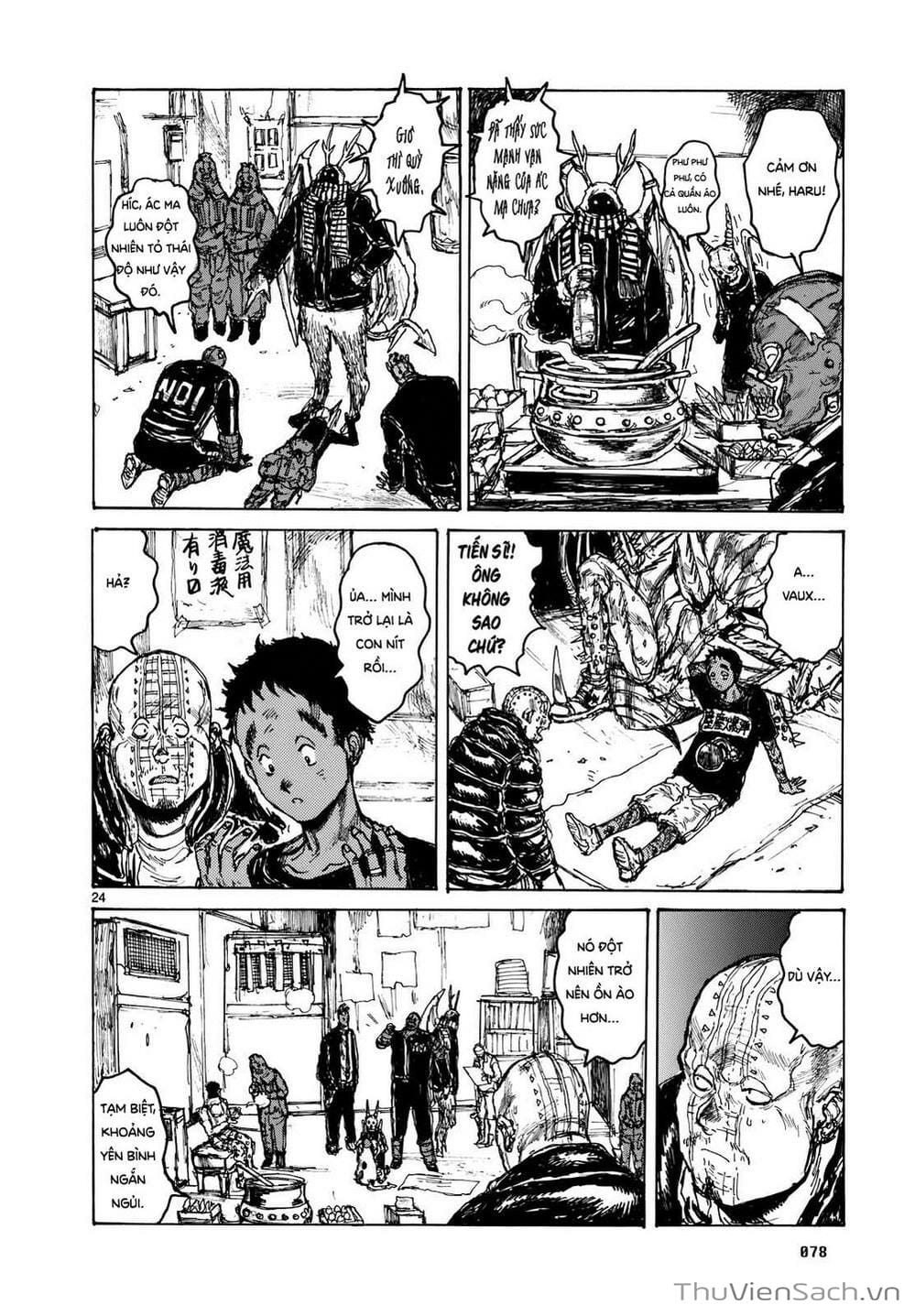 Truyện Tranh Kẻ Mất Trí Và Thế Giới Ma Thuật - Dorohedoro trang 5