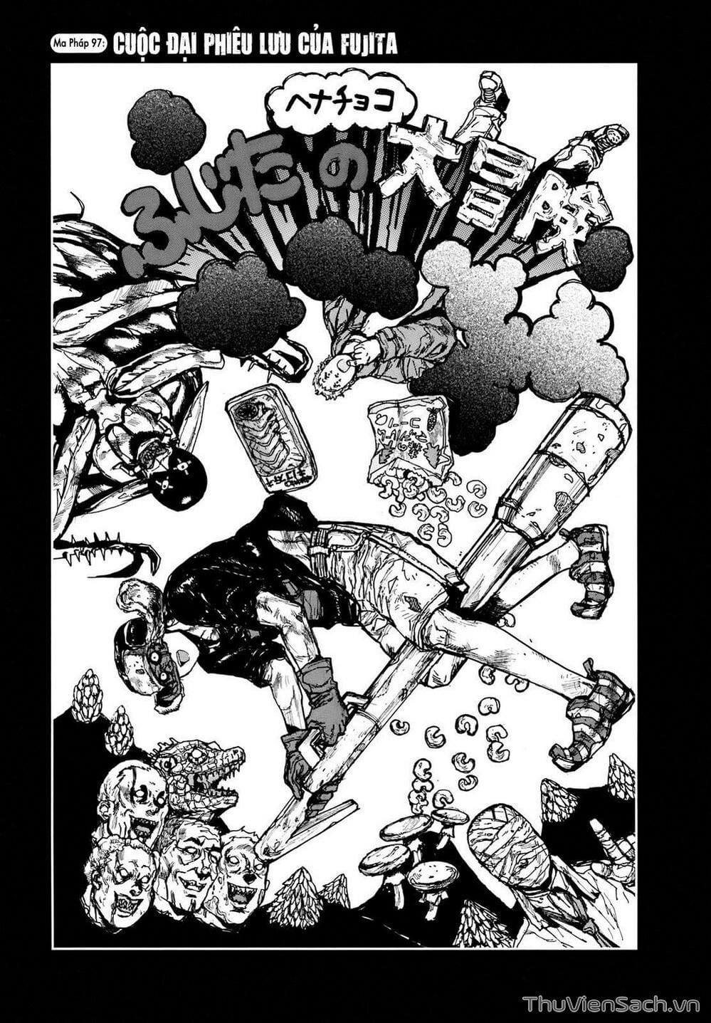 Truyện Tranh Kẻ Mất Trí Và Thế Giới Ma Thuật - Dorohedoro trang 5