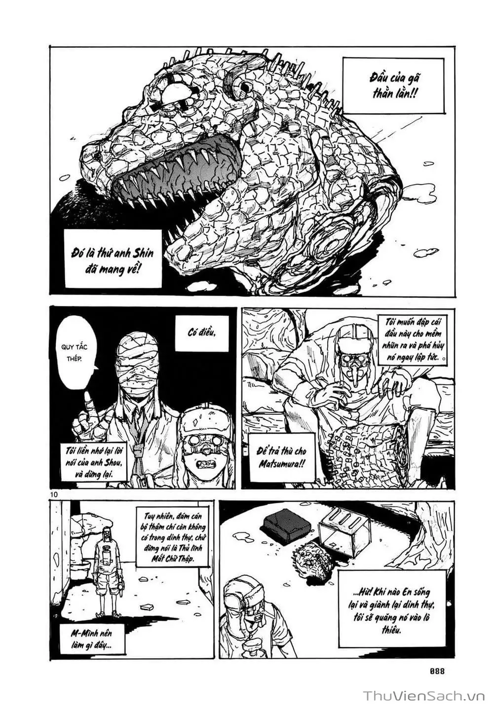 Truyện Tranh Kẻ Mất Trí Và Thế Giới Ma Thuật - Dorohedoro trang 5