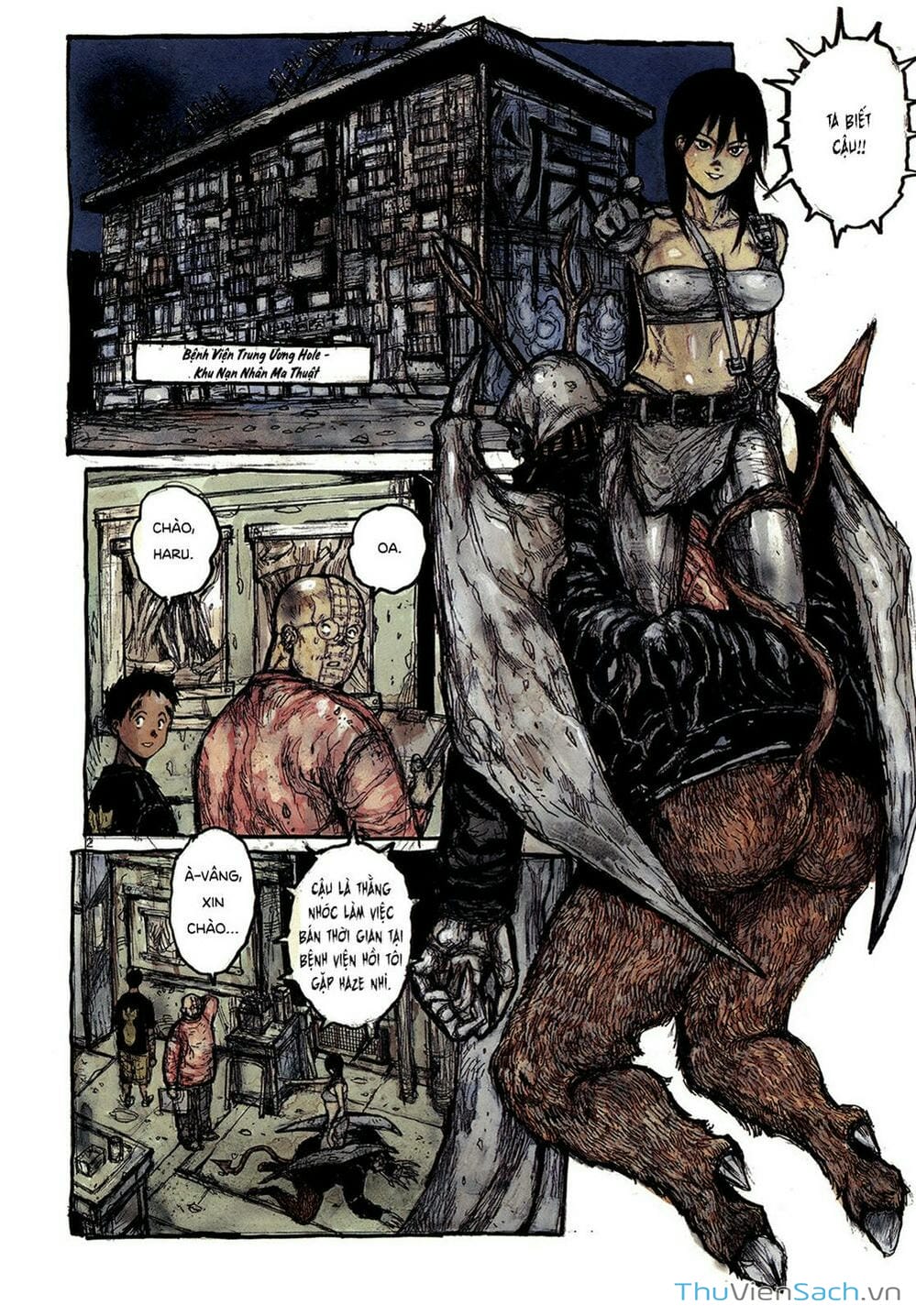 Truyện Tranh Kẻ Mất Trí Và Thế Giới Ma Thuật - Dorohedoro trang 5