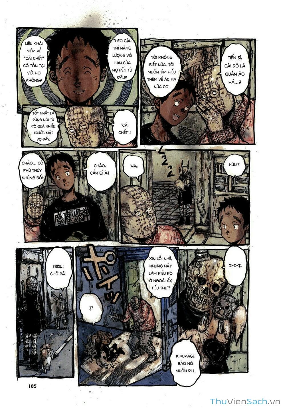 Truyện Tranh Kẻ Mất Trí Và Thế Giới Ma Thuật - Dorohedoro trang 5
