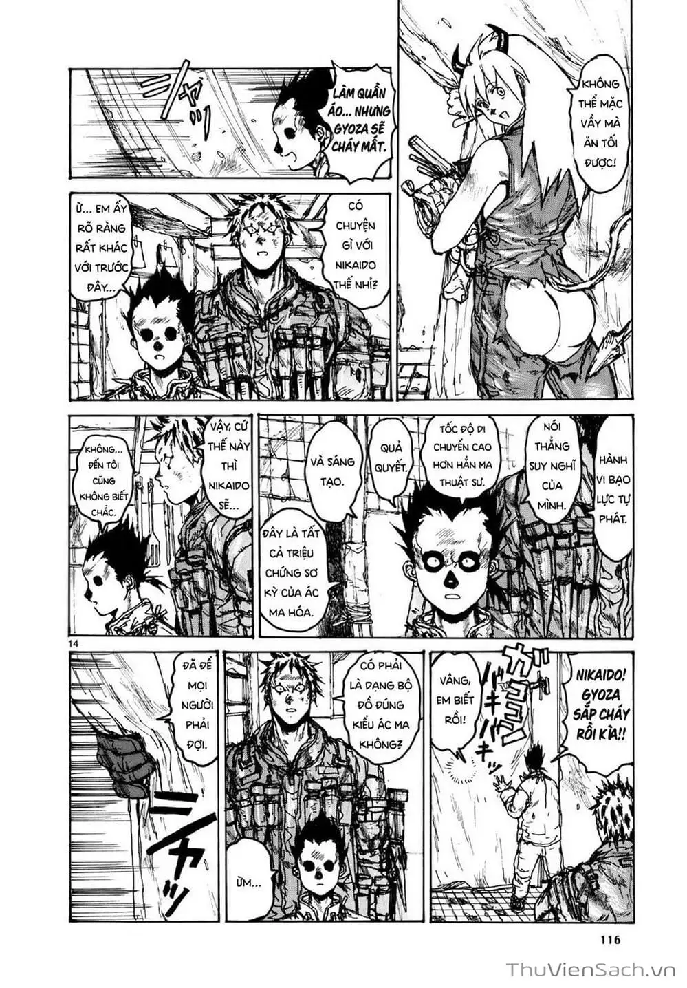 Truyện Tranh Kẻ Mất Trí Và Thế Giới Ma Thuật - Dorohedoro trang 5