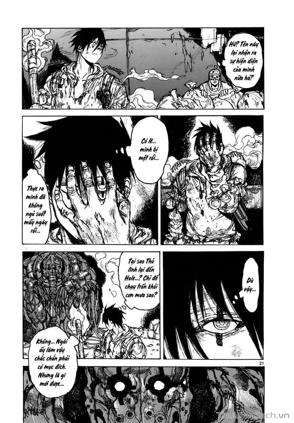 Truyện Tranh Kẻ Mất Trí Và Thế Giới Ma Thuật - Dorohedoro trang 5