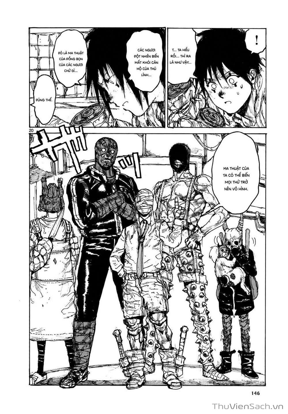 Truyện Tranh Kẻ Mất Trí Và Thế Giới Ma Thuật - Dorohedoro trang 5